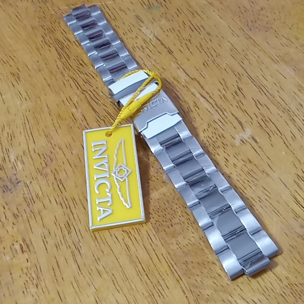 Invicta Stainless Steel Oyster Watch Bracelet - Picture 5 of 6